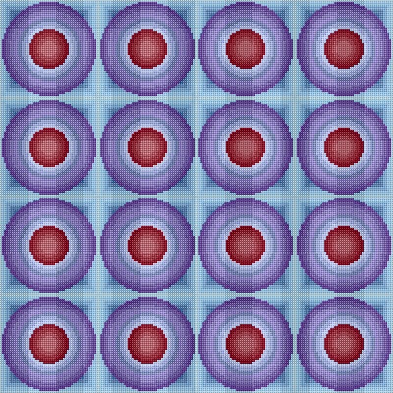 Cushion Cover free cross-stitch pattern