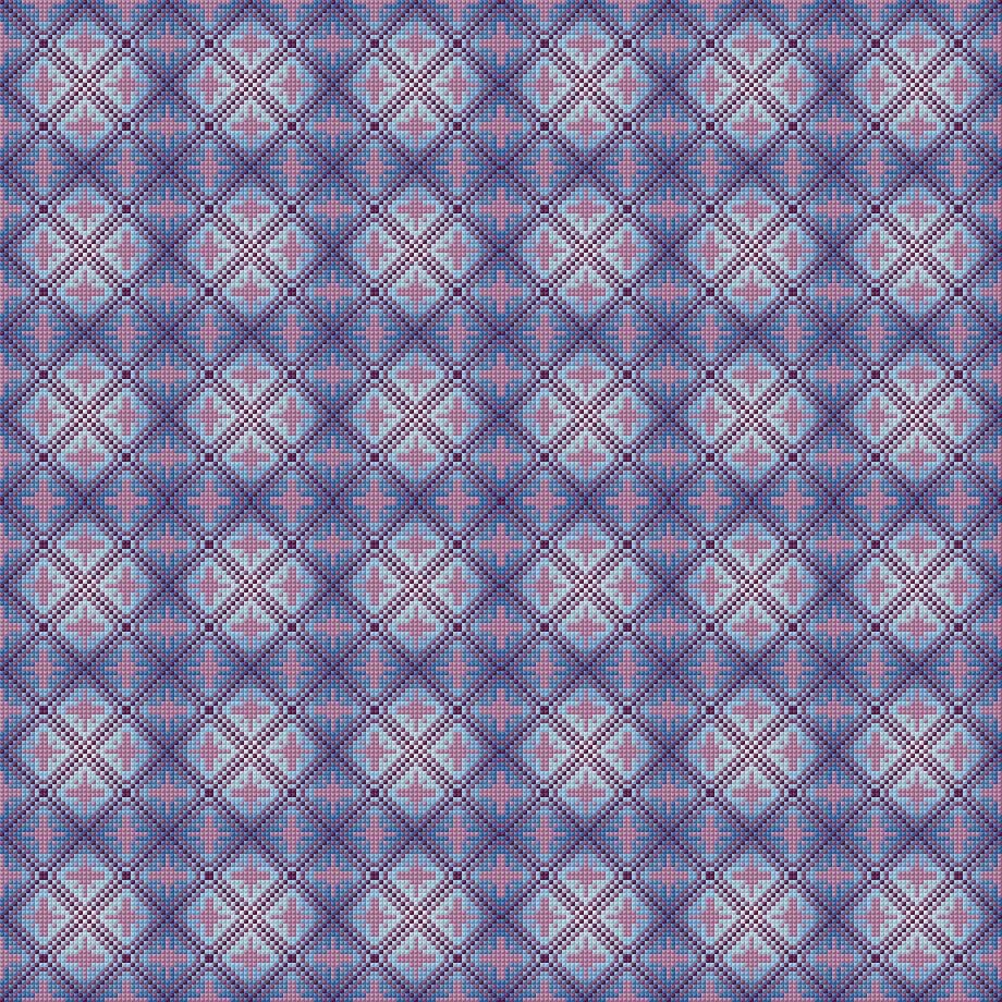 Cushion Cover free cross-stitch pattern