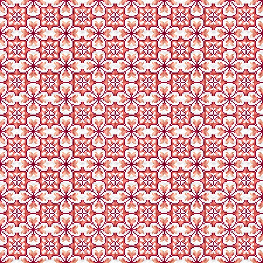 Cushion Cover free cross-stitch pattern