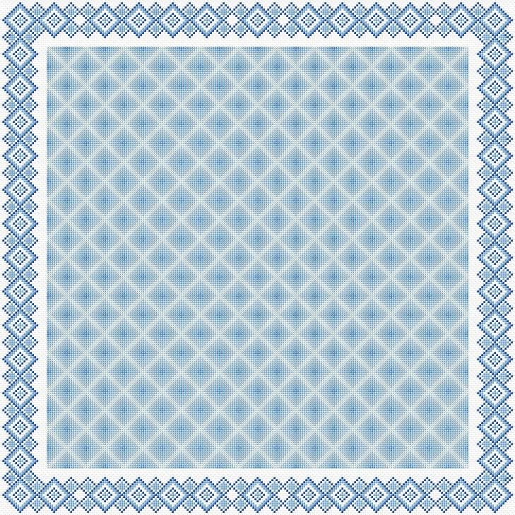 Cushion Cove free cross-stitch pattern