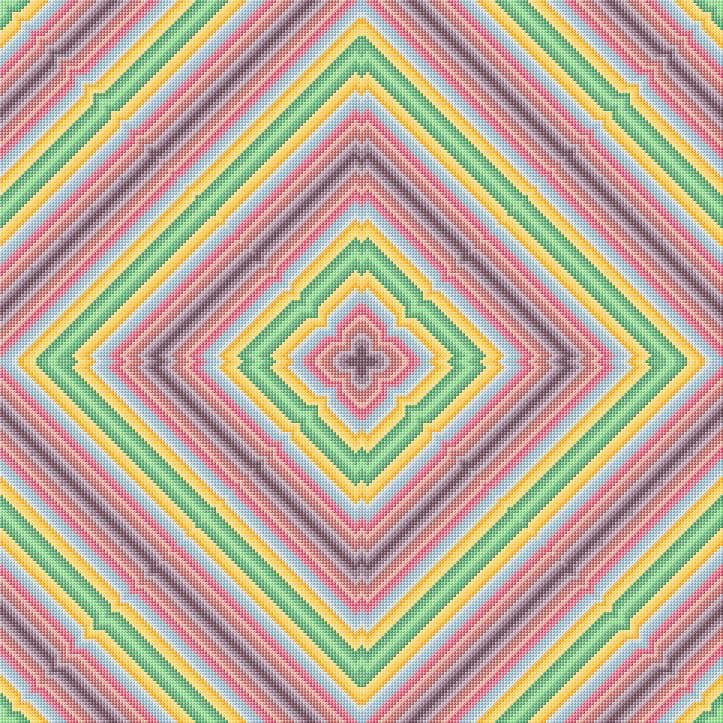 Cushion Cover free cross-stitch pattern