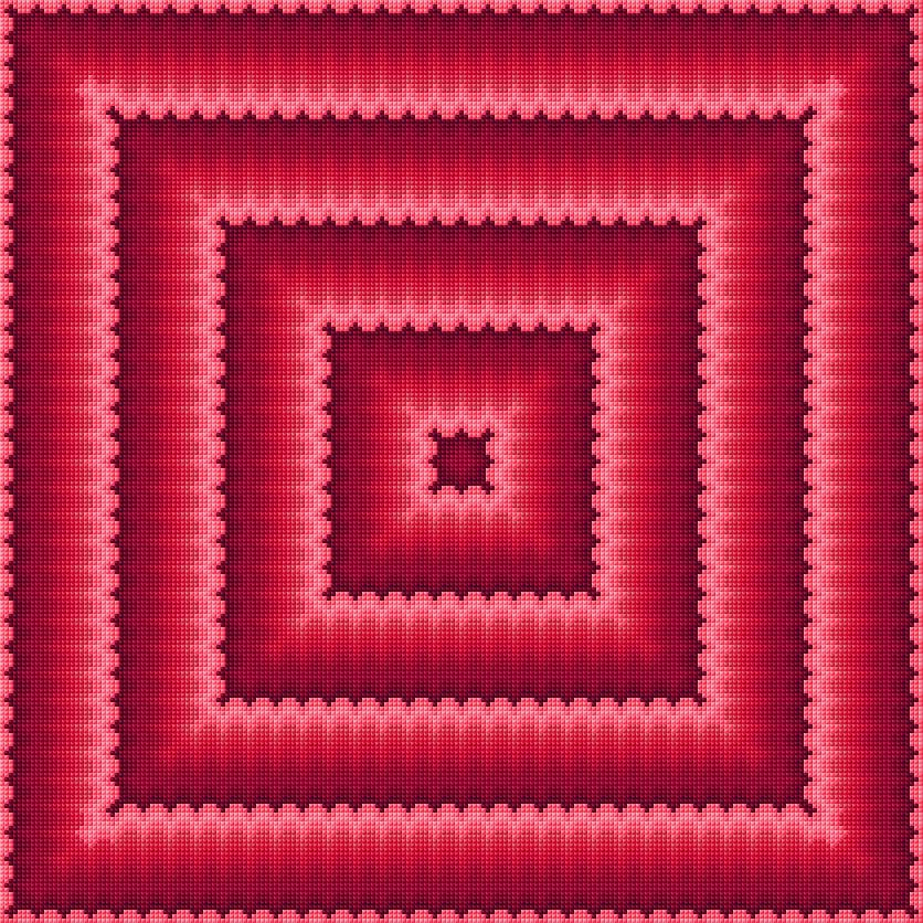 Cushion Cover free cross-stitch pattern