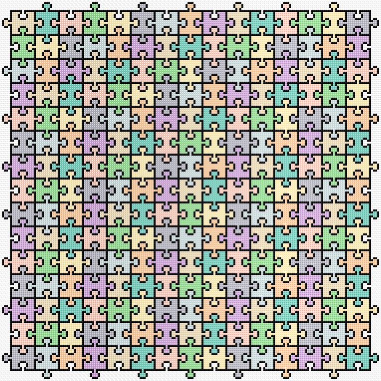 Cushion Cover free cross-stitch pattern