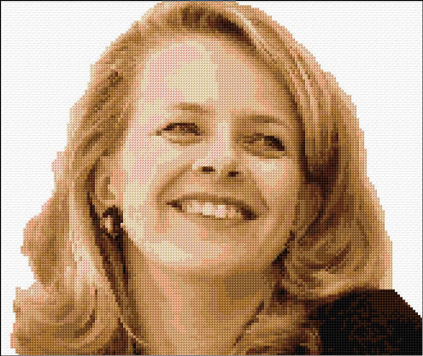 Princess  Mabel free cross-stitch pattern