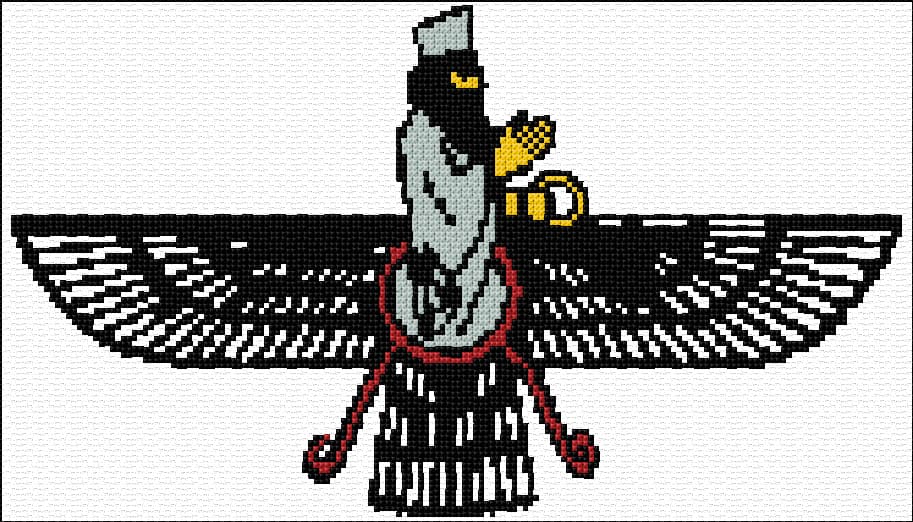 Asho Faroha free cross-stitch pattern