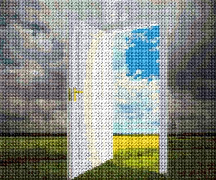 Hope free cross-stitch pattern