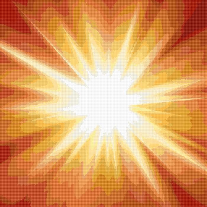 Light Source free cross-stitch pattern