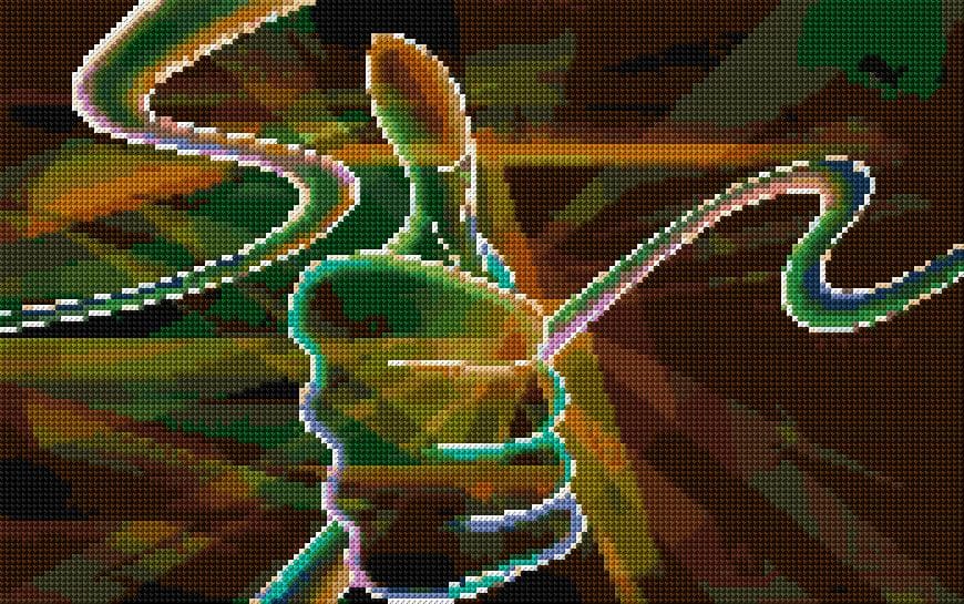 OK free cross-stitch pattern