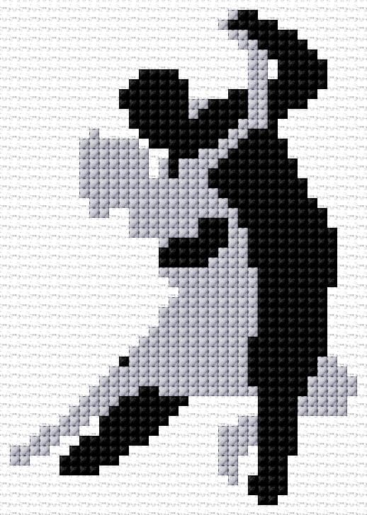 Tango free cross-stitch pattern
