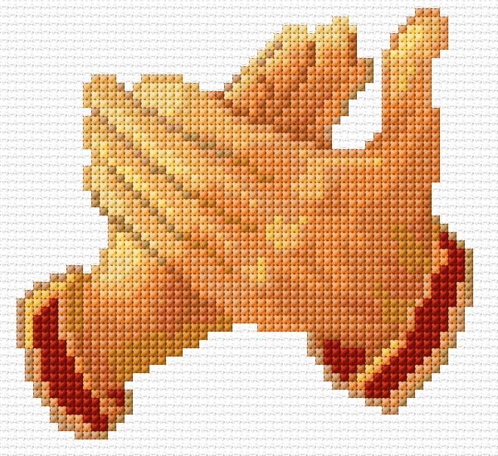 Bravo free cross-stitch pattern