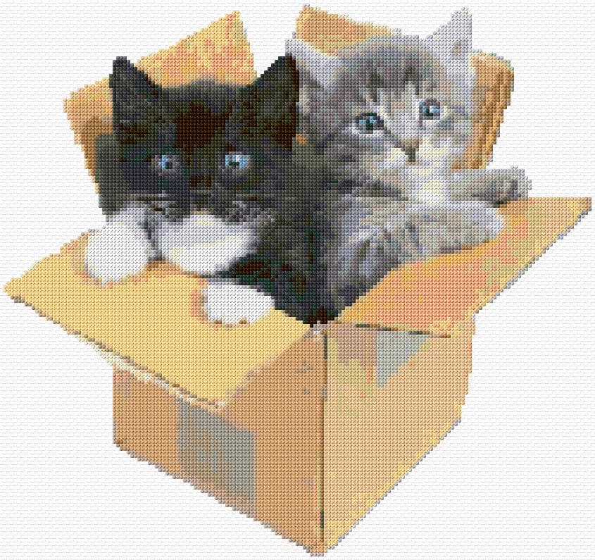 Out of the Box Thinking free cross-stitch pattern