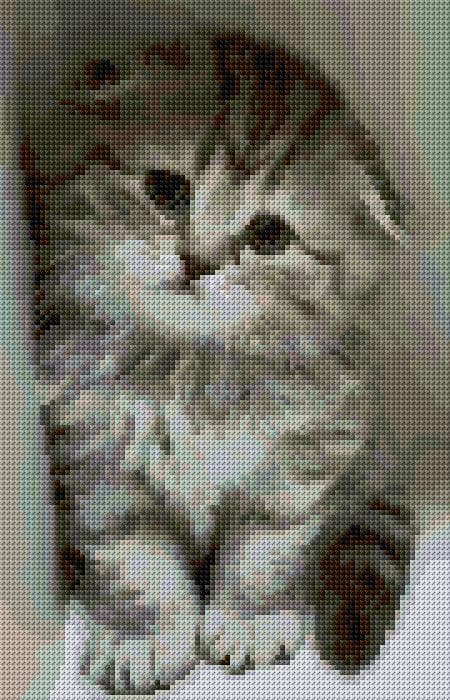 I am Sad free cross-stitch pattern