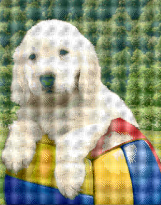 Young Player free cross-stitch pattern