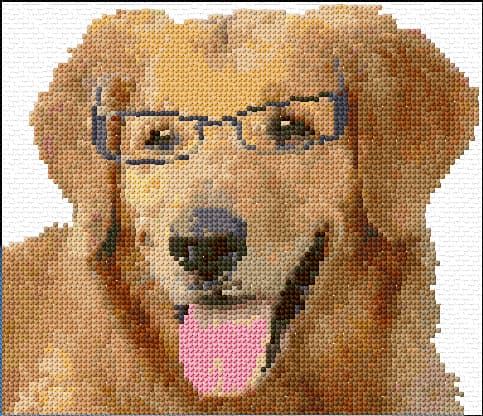 Professor free cross-stitch pattern