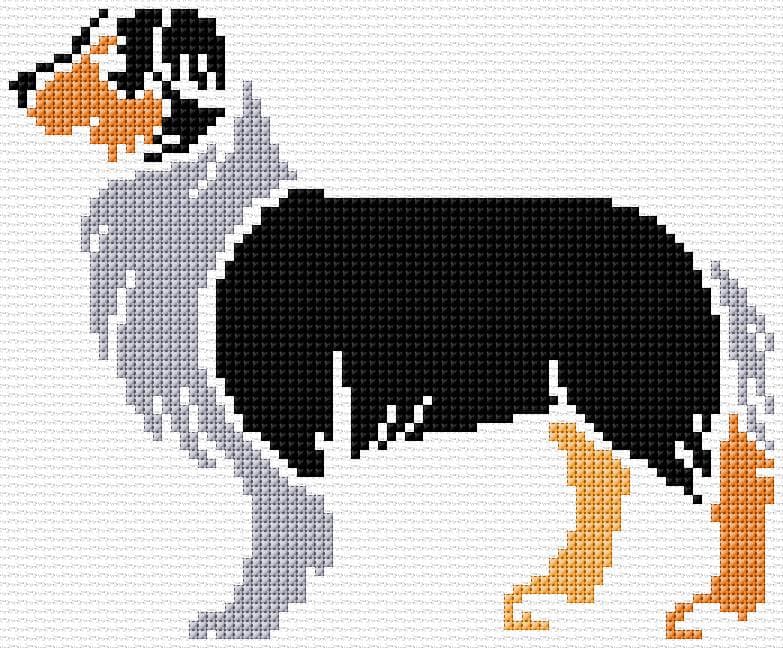 Dog free cross-stitch pattern