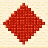 Diamond Card free cross-stitch pattern