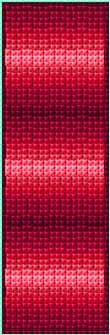 Red Waves free cross-stitch pattern