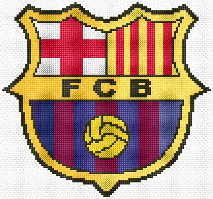 Barcelona free cross-stitch pattern