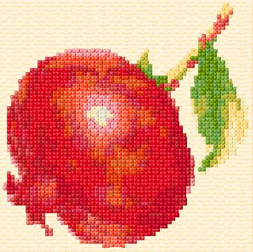 Grenade free cross-stitch pattern