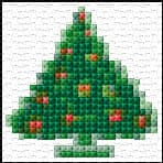 Christmas Tree free cross-stitch pattern