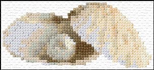 Perl in Shell free cross-stitch pattern