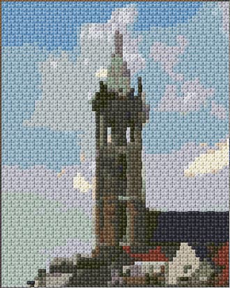 St. Christoffel (Nederland free cross-stitch pattern