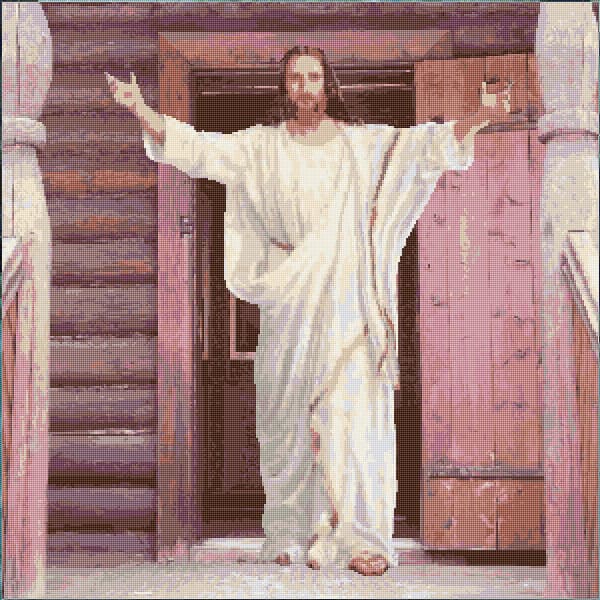 I Am Waiting For You free cross-stitch pattern