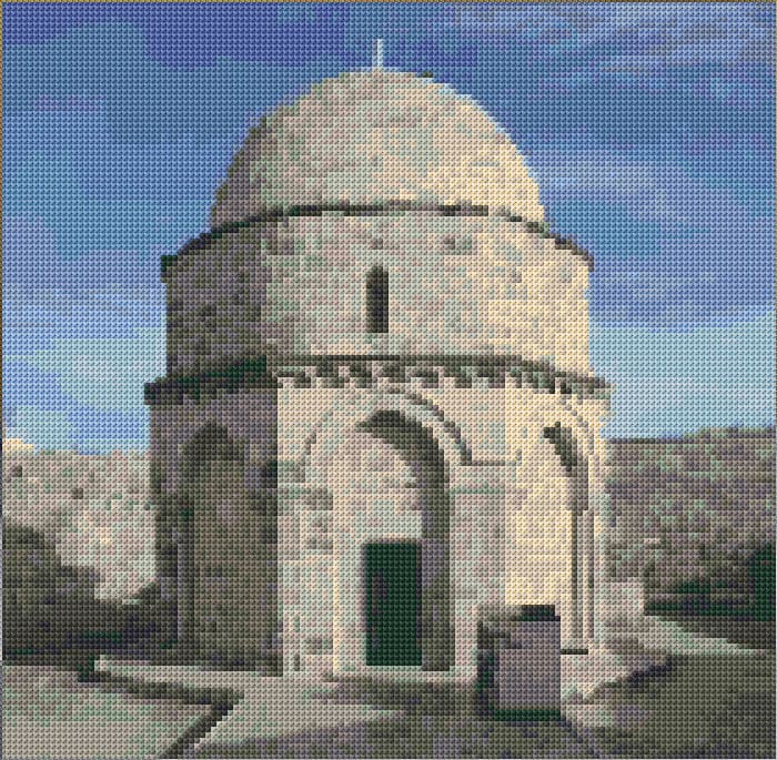 Chapel of the Ascension free cross-stitch pattern