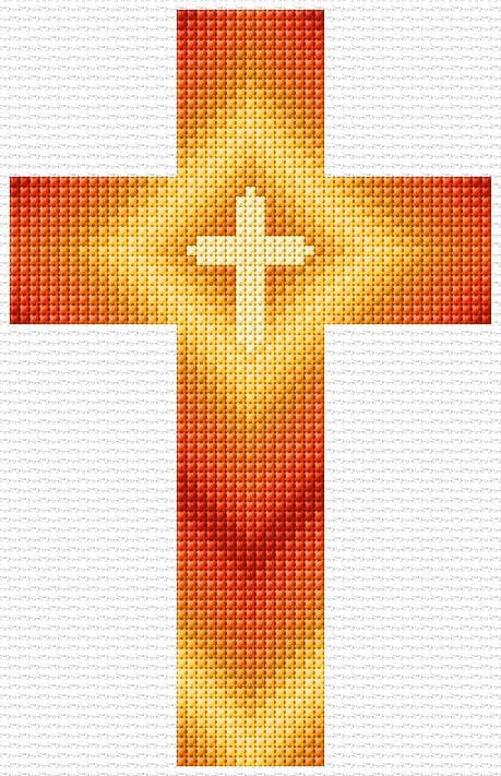 Cross free cross-stitch pattern