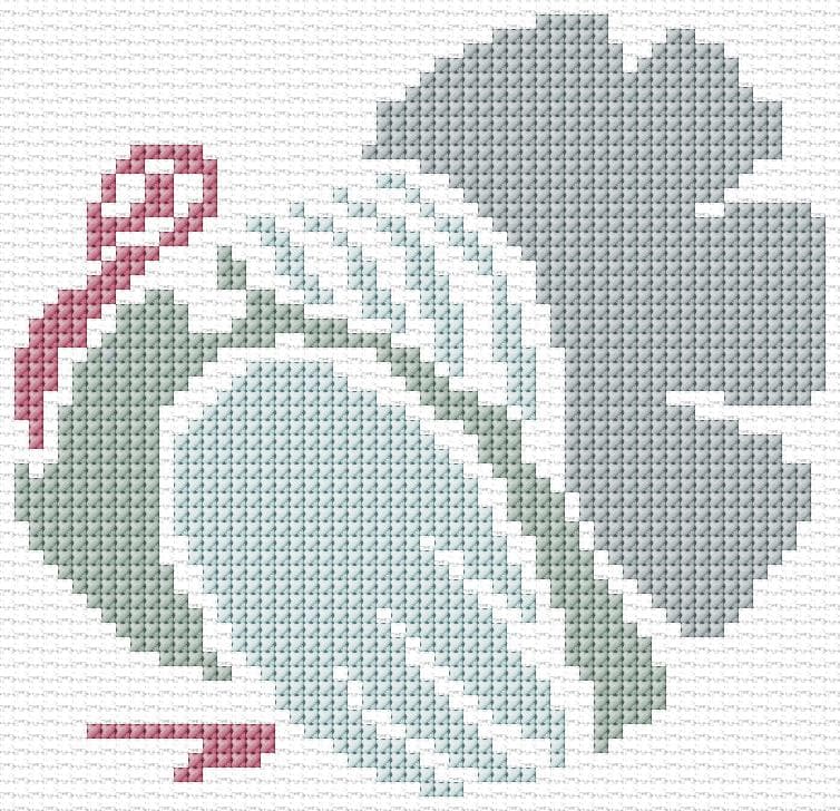 Turkey free cross-stitch pattern