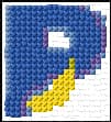 P free cross-stitch pattern
