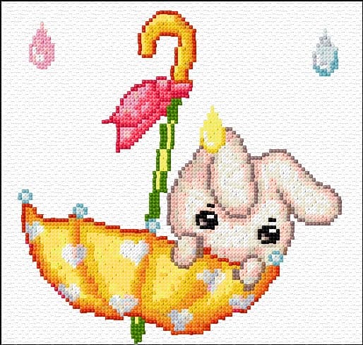 Banny free cross-stitch pattern