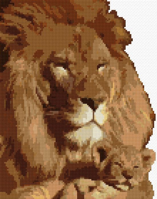 Dad and Son free cross-stitch pattern