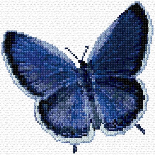 Butterfly 2 free cross-stitch pattern