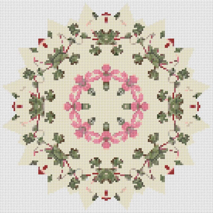 Ornament2 - Kit free cross-stitch pattern