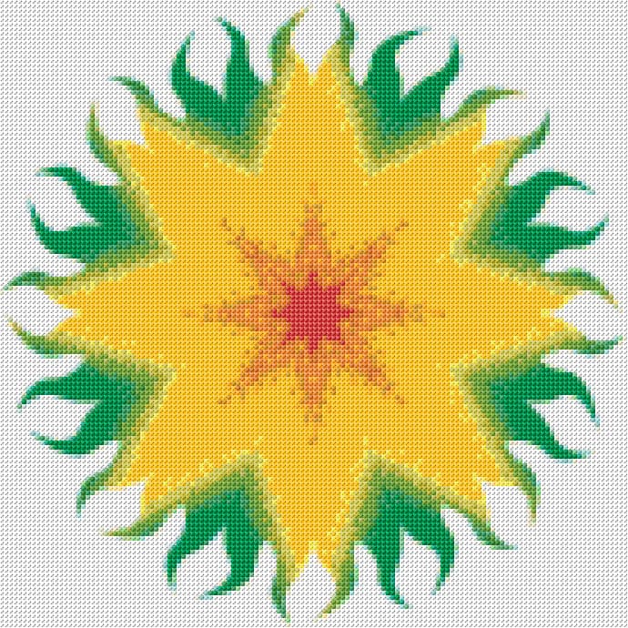 Ornament 15 free cross-stitch pattern