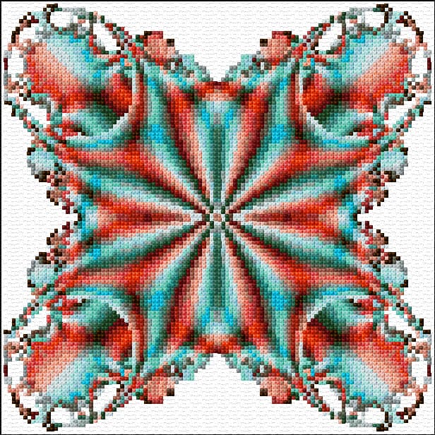 Ornament free cross-stitch pattern