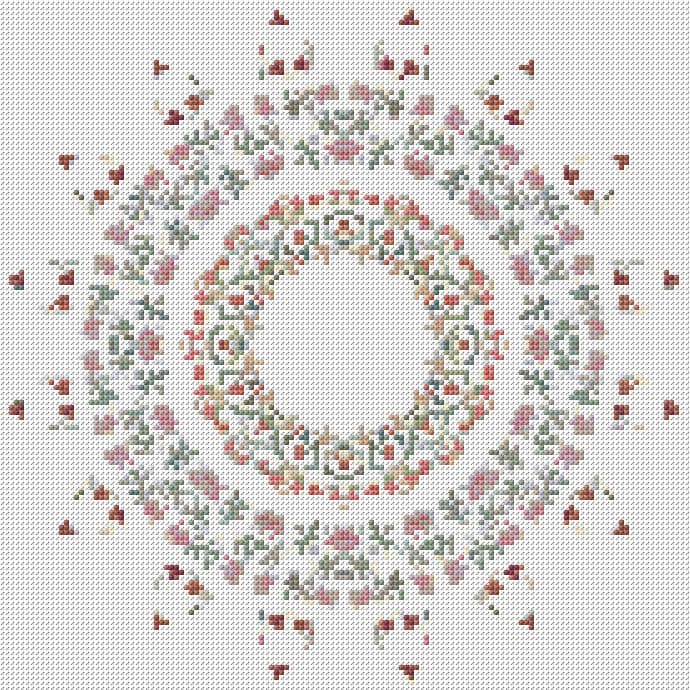 Ornament3 - Kit free cross-stitch pattern