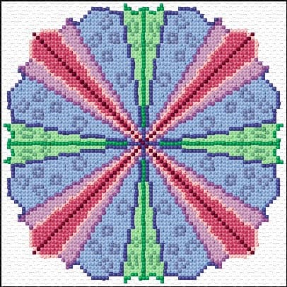 Ornament free cross-stitch pattern