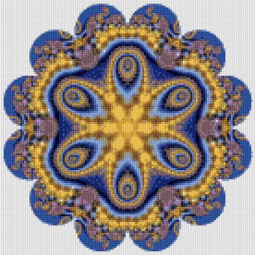 Ornament 7 free cross-stitch pattern