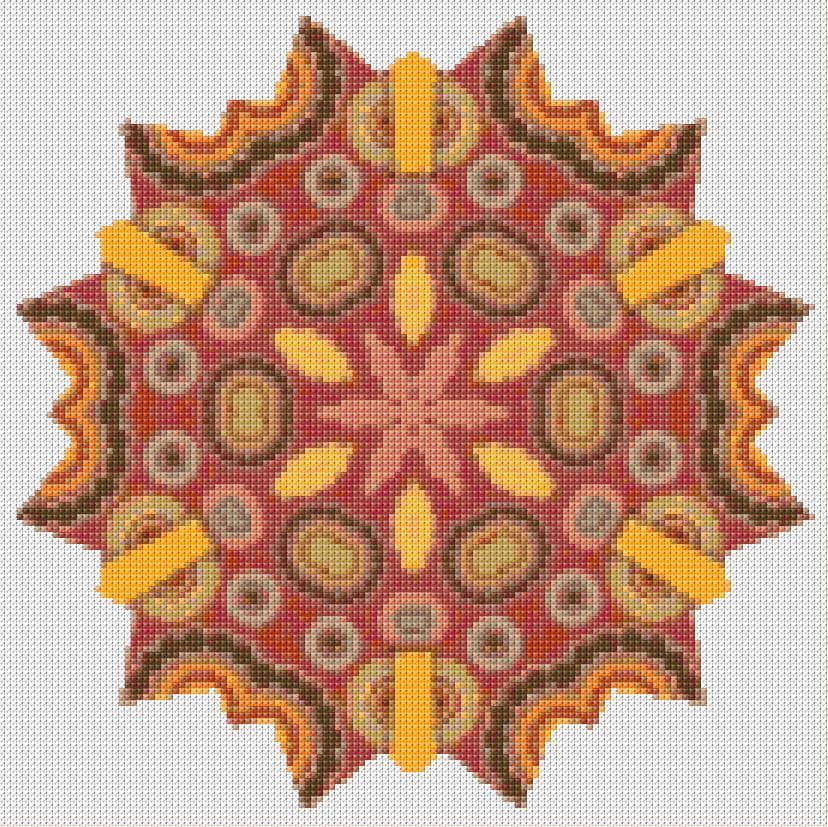 Ornament 11 free cross-stitch pattern