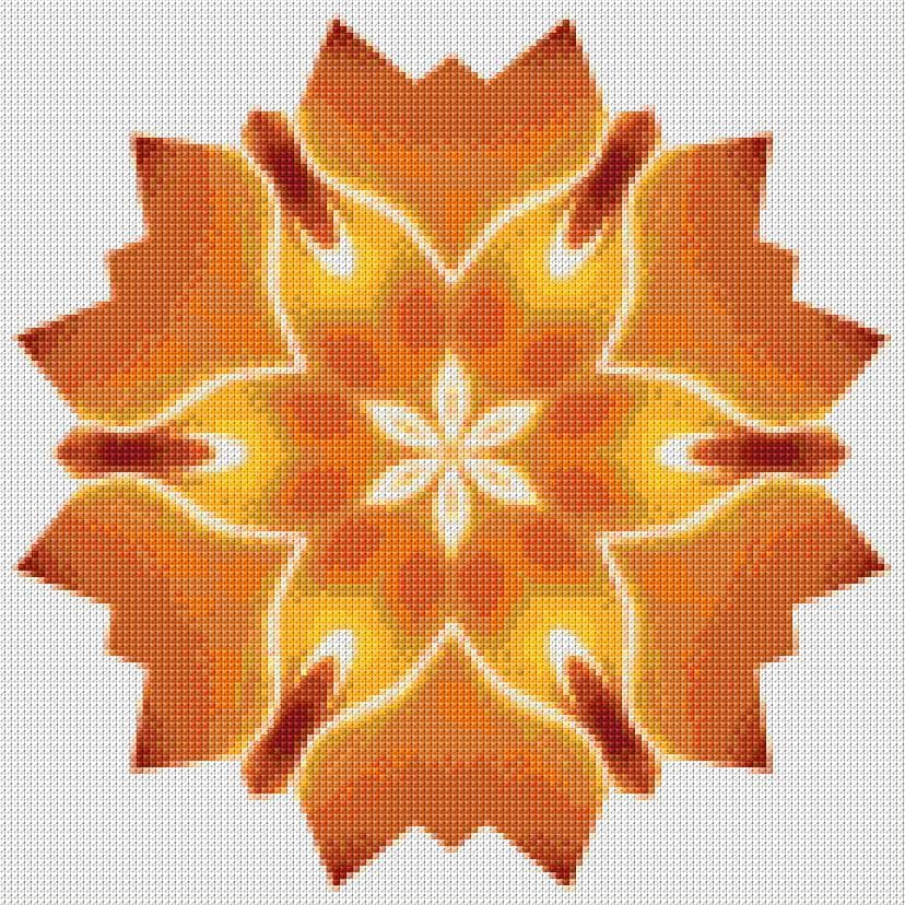 Ornament 12 free cross-stitch pattern