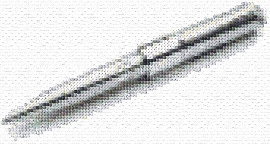 Pen free cross-stitch pattern