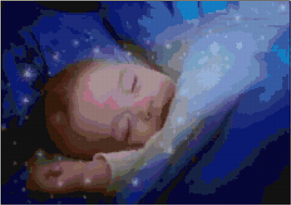 Winter Dream free cross-stitch pattern