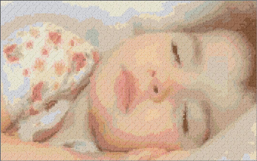 Dream free cross-stitch pattern
