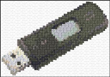 Disk-On-Key free cross-stitch pattern