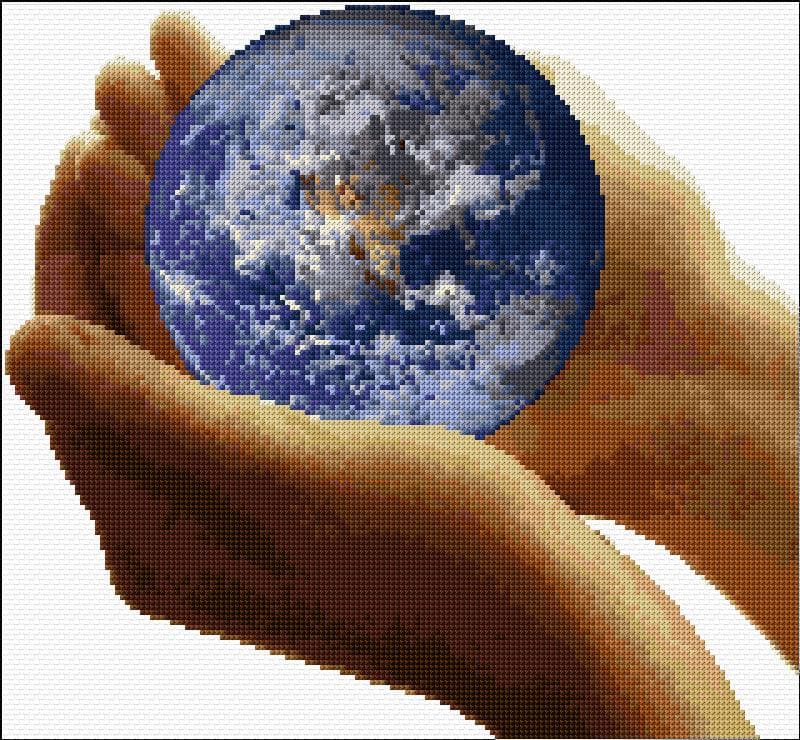 Please Be Careful free cross-stitch pattern