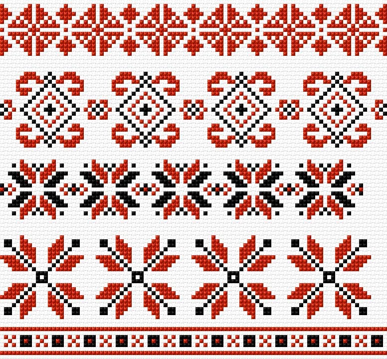 Ukrainian Patterns free cross-stitch pattern