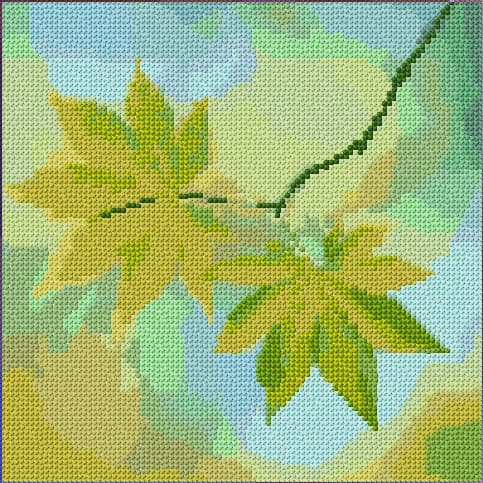Spring Mood free cross-stitch pattern