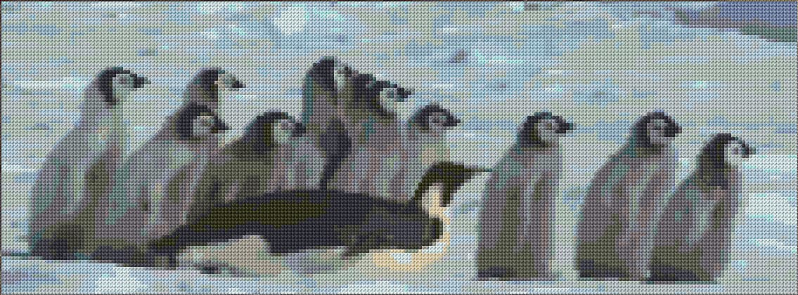 Kindergarten free cross-stitch pattern